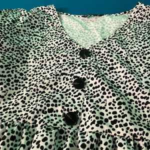 New, Printed Large Dress